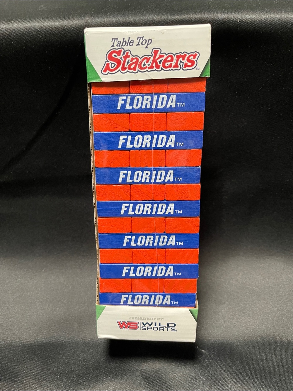 Table Top Stackers - Florida Gator Team Blocks in Orange & Blue. NWT